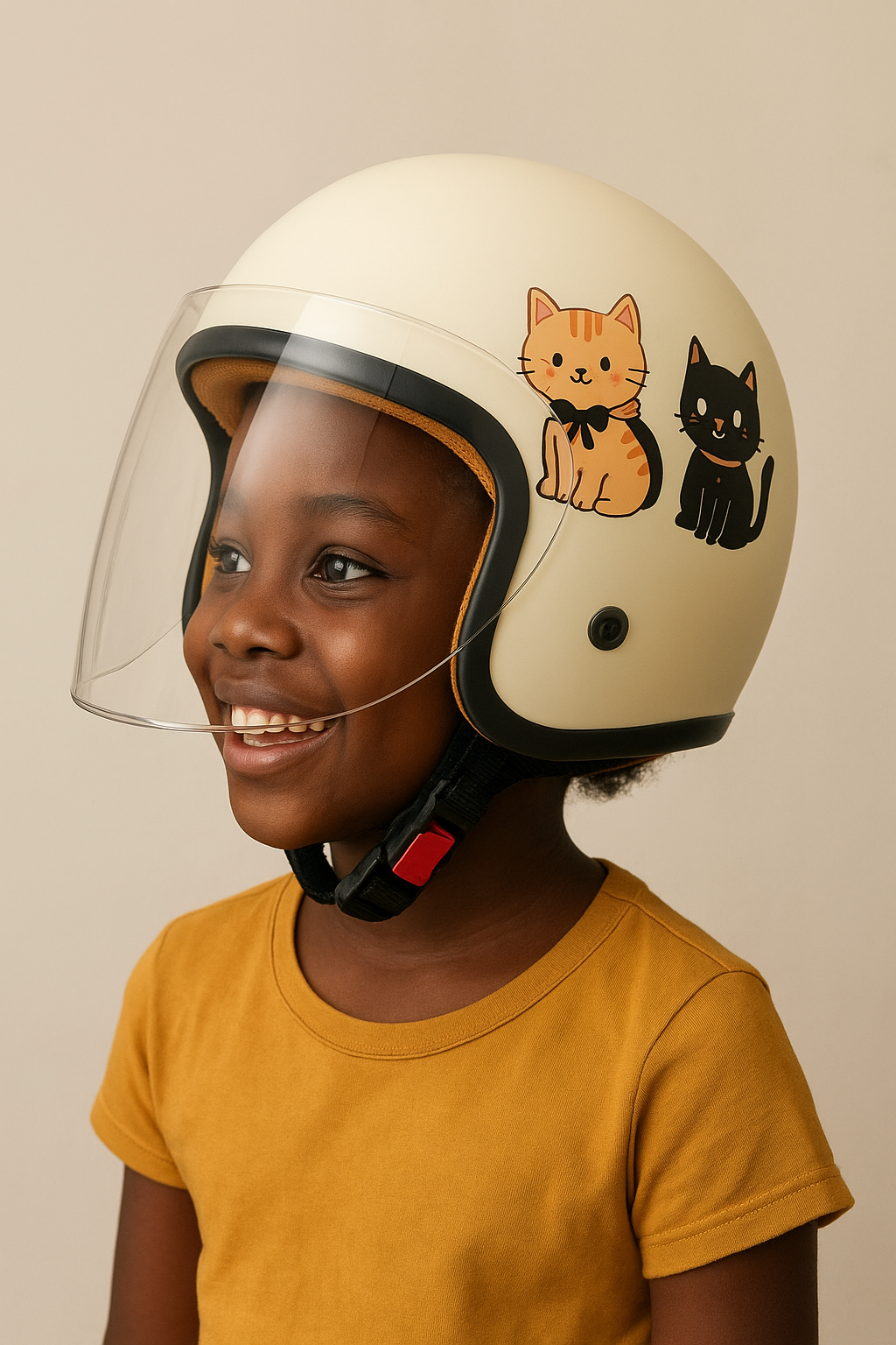 Casque Enfant Cute Cat Safety Helmet