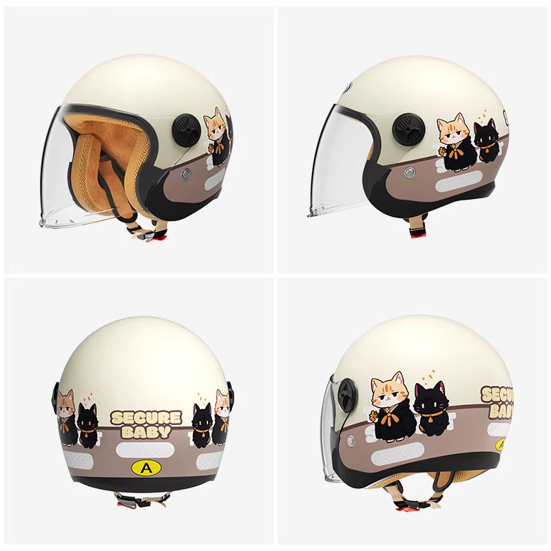Casque Enfant Cute Cat Safety Helmet