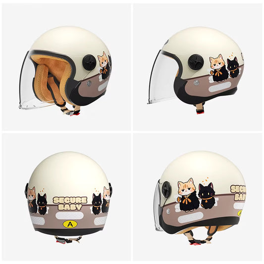 Casque Enfant Cute Cat Safety Helmet